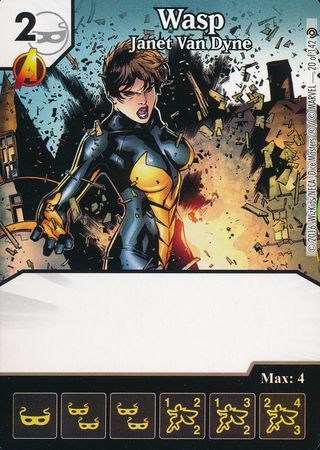 Wasp Janet Van Dyne 20 142 Common Marvel Dice Masters Civil War Singles Wasp Janet Van Dyne 20 142 Common Marvel Dice Masters Civil War Singles