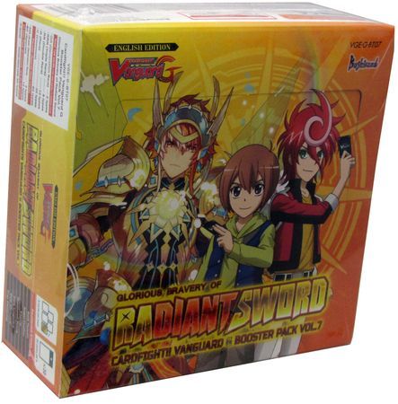 G Booster Vol 7 Glorious Bravery of Radiant Sword Booster Box of 30 Packs CFV CardFight Vanguard Sealed Product G Booster Vol 7 Glorious Bravery of Radiant Sword Booster Box of 30 Packs CFV CardFight Vanguard Sealed Product