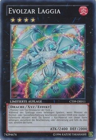 Evolzar Laggia CT09 DE011 Super Rare Limited Edition German Yugioh Cards Evolzar Laggia CT09 DE011 Super Rare Limited Edition German Yugioh Cards