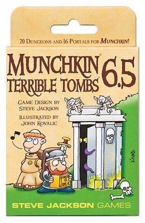 Munchkin 6 5 Terrible Tombs card game expansion Steve Jackson Games SJG1541 Munchkin 6 5 Terrible Tombs card game expansion Steve Jackson Games SJG1541