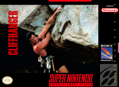 Cliffhanger SNES Super Nintendo SNES Cliffhanger SNES Super Nintendo SNES