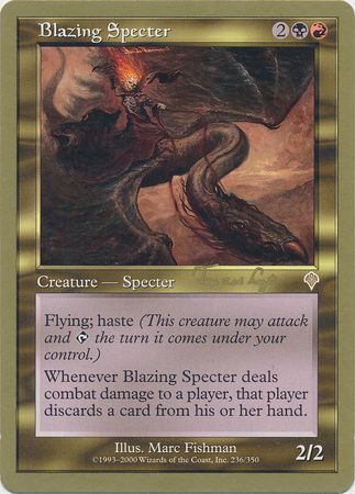 Blazing Specter Toronto 2001 Blazing Specter Toronto 2001