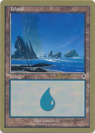 Island 336 350 Toronto August 2001 Invasion Art Magic The Gathering World Championships 2001 Singles Island 336 350 Toronto August 2001 Invasion Art Magic The Gathering World Championships 2001 Singles