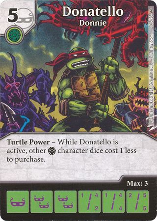 Donatello Donnie 14 58 Teenage Mutant Ninja Turtles Dice Masters Singles Donatello Donnie 14 58 Teenage Mutant Ninja Turtles Dice Masters Singles