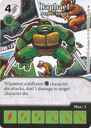 Raphael Anger Issues 35 58 Teenage Mutant Ninja Turtles Dice Masters Singles Raphael Anger Issues 35 58 Teenage Mutant Ninja Turtles Dice Masters Singles