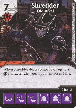 Shredder Old Rival 41 58 Shredder Old Rival 41 58