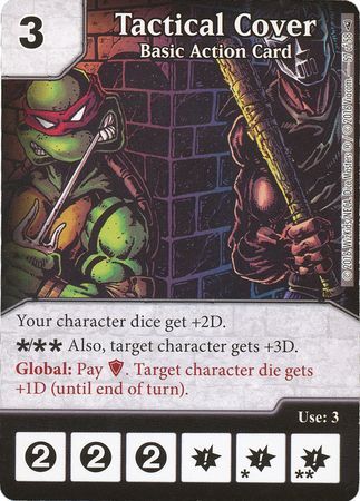 Tactical Cover Basic Action Card 57 58 Teenage Mutant Ninja Turtles Dice Masters Singles Tactical Cover Basic Action Card 57 58 Teenage Mutant Ninja Turtles Dice Masters Singles