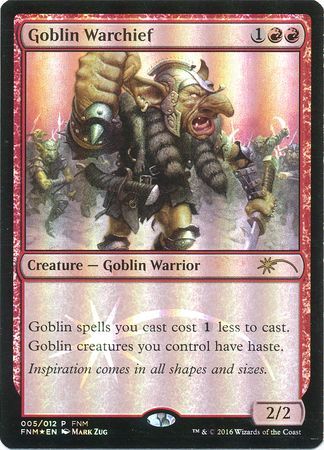 Goblin Warchief 005/012 - Magic | TrollAndToad