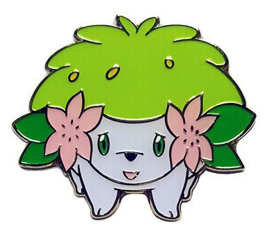 Shaymin Sky Form Hard Enamel Pin Cute Fanart Pin Kawaii 