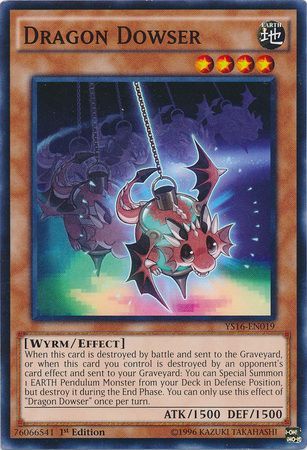 Dragon Dowser YS16 EN019 Common 1st Edition Starter Deck Yuya 1st Edition Singles Dragon Dowser YS16 EN019 Common 1st Edition Starter Deck Yuya 1st Edition Singles
