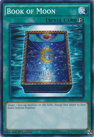 Book of Moon YS16 EN027 Common 1st Edition Book of Moon YS16 EN027 Common 1st Edition