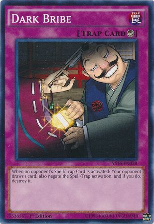 Dark Bribe YS16 EN038 Common 1st Edition Starter Deck Yuya 1st Edition Singles Dark Bribe YS16 EN038 Common 1st Edition Starter Deck Yuya 1st Edition Singles