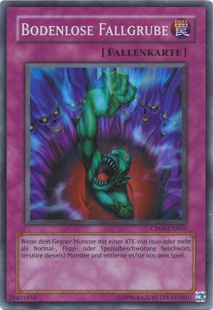 Bodenlose Fallgrube CP04 DE003 Super Rare Bodenlose Fallgrube CP04 DE003 Super Rare