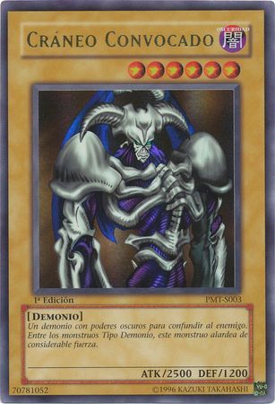 Craneo Convocado PMT S003 Ultra Rare 1st Edition Spanish Yugioh Cards Craneo Convocado PMT S003 Ultra Rare 1st Edition Spanish Yugioh Cards