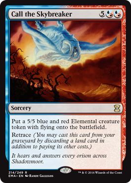 Call the Skybreaker 214 249 Eternal Masters Singles Call the Skybreaker 214 249 Eternal Masters Singles