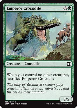Emperor Crocodile 165 249 Eternal Masters Singles Emperor Crocodile 165 249 Eternal Masters Singles