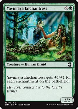 Yavimaya Enchantress 194 249 Yavimaya Enchantress 194 249