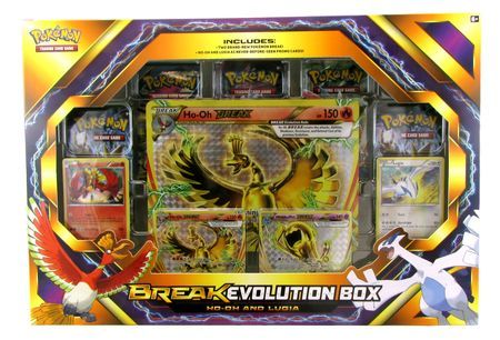 2016 Pokemon TCG Break Evolution Box Featuring Ho-Oh and Lugia - US