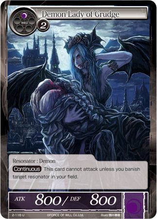 Demon Lady of Grudge 2 116 Uncommon Force of Will War of Valhalla Demon Lady of Grudge 2 116 Uncommon Force of Will War of Valhalla