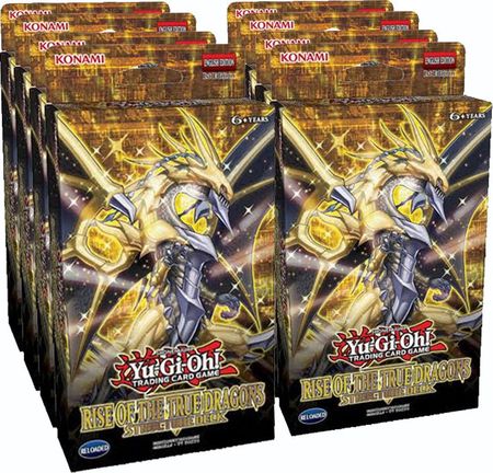 Structure Deck Rise of the True Dragons 1st Edition Box of 8 Decks Yugioh Yu Gi Oh Sealed Product Structure Deck Rise of the True Dragons 1st Edition Box of 8 Decks Yugioh Yu Gi Oh Sealed Product