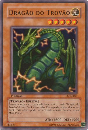 Dragao do Trovao PMT P097 Common 1st Edition Dragao do Trovao PMT P097 Common 1st Edition