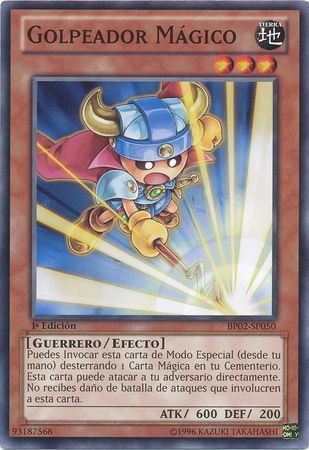 Golpeador Magico BP02 SP050 Common 1st Edition Spanish Yugioh Cards Golpeador Magico BP02 SP050 Common 1st Edition Spanish Yugioh Cards
