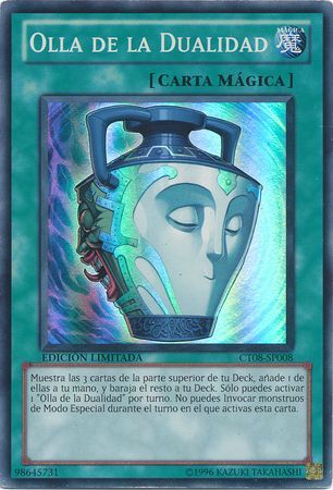 Olla de la Dualidad CT08 SP008 Super Rare Limited Edition Spanish Yugioh Cards Olla de la Dualidad CT08 SP008 Super Rare Limited Edition Spanish Yugioh Cards