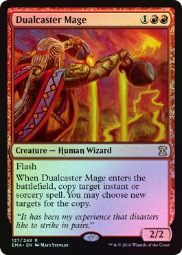 Dualcaster Mage 127 249 Foil Eternal Masters Foil Singles Dualcaster Mage 127 249 Foil Eternal Masters Foil Singles