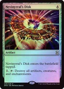 Nevinyrral s Disk 228 249 Foil Nevinyrral s Disk 228 249 Foil
