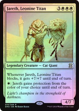Jareth Leonine Titan 016 249 Foil Eternal Masters Foil Singles Jareth Leonine Titan 016 249 Foil Eternal Masters Foil Singles