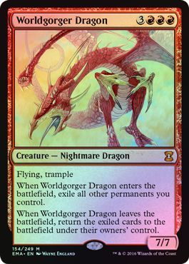 Worldgorger Dragon 154 249 Foil Eternal Masters Foil Singles Worldgorger Dragon 154 249 Foil Eternal Masters Foil Singles