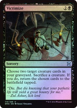 Victimize 113 249 Foil Eternal Masters Foil Singles Victimize 113 249 Foil Eternal Masters Foil Singles