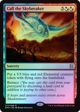 Call the Skybreaker 214 249 Foil Eternal Masters Foil Singles Call the Skybreaker 214 249 Foil Eternal Masters Foil Singles