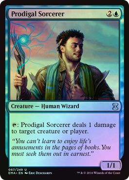 Prodigal Sorcerer 067 249 Foil Eternal Masters Foil Singles Prodigal Sorcerer 067 249 Foil Eternal Masters Foil Singles