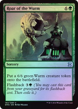Roar of the Wurm 182 249 Foil Eternal Masters Foil Singles Roar of the Wurm 182 249 Foil Eternal Masters Foil Singles