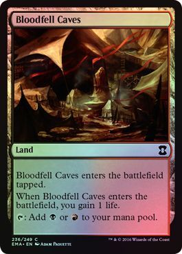 Bloodfell Caves 236 249 Foil Eternal Masters Foil Singles Bloodfell Caves 236 249 Foil Eternal Masters Foil Singles