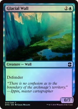 Glacial Wall 053 249 Foil Eternal Masters Foil Singles Glacial Wall 053 249 Foil Eternal Masters Foil Singles