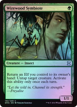 Wirewood Symbiote 192 249 Foil Wirewood Symbiote 192 249 Foil