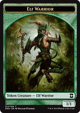 Elf Warrior Token 012 EMA Elf Warrior Token 012 EMA