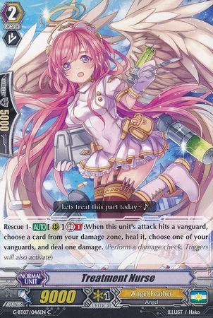 Treatment Nurse G BT07 046EN Common C G Booster Set 7 Glorious Bravery of Radiant Sword Singles Treatment Nurse G BT07 046EN Common C G Booster Set 7 Glorious Bravery of Radiant Sword Singles