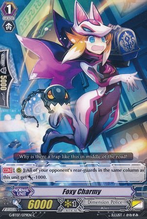 Foxy Charmy G BT07 079EN Common C Foxy Charmy G BT07 079EN Common C