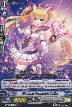 Magical Inspector Tolbe G BT07 080EN Common C Magical Inspector Tolbe G BT07 080EN Common C