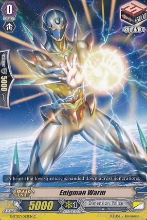 Enigman Warm G BT07 083EN Common C G Booster Set 7 Glorious Bravery of Radiant Sword Singles Enigman Warm G BT07 083EN Common C G Booster Set 7 Glorious Bravery of Radiant Sword Singles