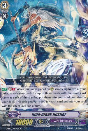 Nine break Hustler G BT07 039EN Rare R Nine break Hustler G BT07 039EN Rare R