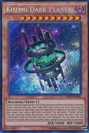 Kozmo Dark Planet SHVI EN085 Secret Rare Unlimited Kozmo Dark Planet SHVI EN085 Secret Rare Unlimited