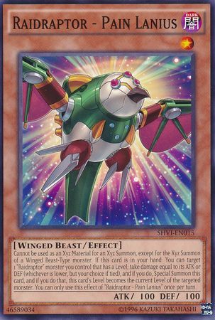 Raidraptor Pain Lanius SHVI EN015 Common Unlimited Raidraptor Pain Lanius SHVI EN015 Common Unlimited