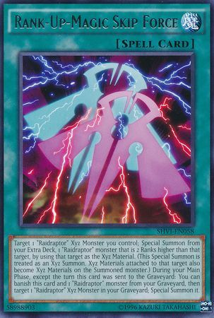 Rank Up Magic Skip Force SHVI EN058 Rare Unlimited Rank Up Magic Skip Force SHVI EN058 Rare Unlimited