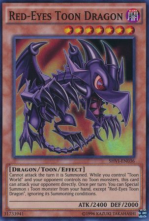 Red-Eyes Toon Dragon - Yugioh | TrollAndToad