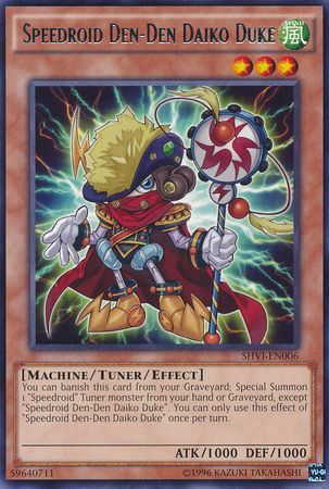 Speedroid Den Den Daiko Duke SHVI EN006 Rare Unlimited Speedroid Den Den Daiko Duke SHVI EN006 Rare Unlimited
