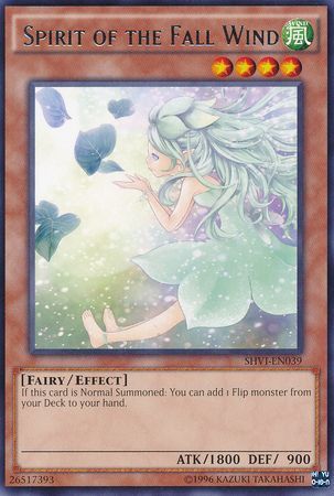 Spirit of the Fall Wind SHVI EN039 Rare Unlimited Spirit of the Fall Wind SHVI EN039 Rare Unlimited